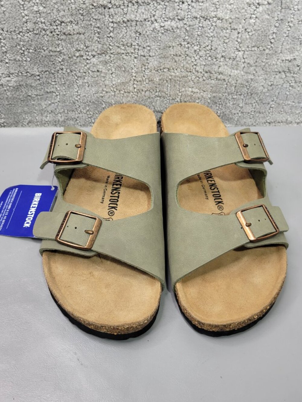 Birkenstock Arizona Unisex Size EU 39 US L8 M6 Stone Slip On Sandals. - Picture 7 of 15